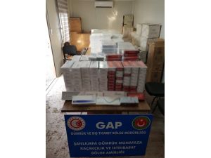 Ceylanpınar Gümrük Kapısında 37 Bin 500 Paket Kaçak Sigara Ele Geçirildi