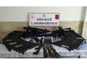 Konya’da Kaçak Silah Operasyonu