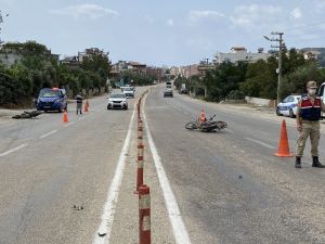 Samandağ’da Motosikletler Çarpıştı: 2 Yaralı