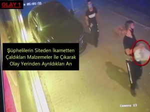 Önce Kameralara Sonra Polise Yakalandı