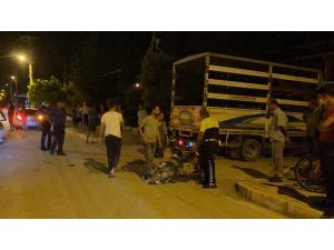 Samandağ’da Pikap İle Motosiklet Çarpıştı: 1 Yaralı