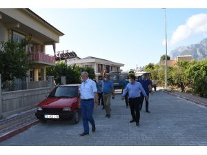 Kemer Belediyesi’nden Göynük’te alt yapı çalışmaları
