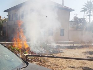 Balbey’de korkutan yangın