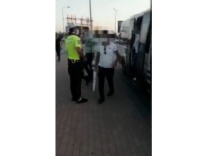 Konya Trafiğinde Covid-19 Denetimleri