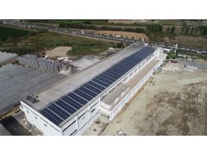 Enerjisini güneşten alan dev fabrika, yıllık 500 bin TL’lik tasarruf sağlıyor