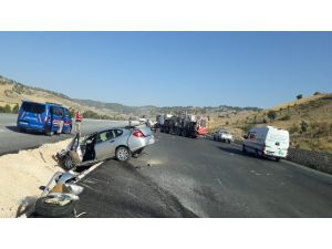 Kahramanmaraş’ta Trafik Kazası: 1 Yaralı