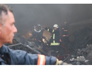 Tırmıl Sanayi Sitesi’nde Çıkan Yangın Korkuttu