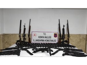 Konya’da Kaçak Silah Operasyonu