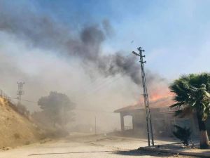 Hatay’daki Orman Yangını Rüzgar Nedeniyle Kontrol Altına Alınamıyor
