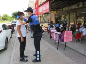Mersin’de Vatandaşlar Covid-19’a Karşı Bilgilendirildi