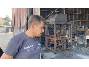 Yerleşim Yerlerine De Ulaşan Yangın, Fabrikaları Büyük Zarara Soktu