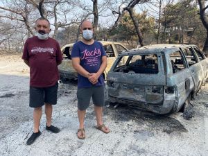 Hatay’daki Yangından Geriye Kalan Görüntüler Yürek Burktu