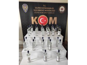 Mersin’de 32 Litre Sahte Etil Alkol Ele Geçirildi