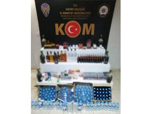 Hatay’da Kaçak İçki Operasyonu: 8 Gözaltı