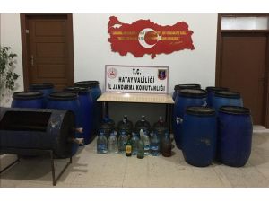 Hatay’da Sahte Alkol Operasyonu