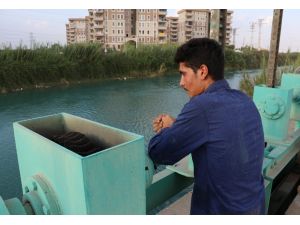 Adana’da Sulama Kanalına Giren Genç Kayboldu