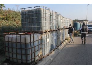Adana’da 20 Ton Kaçak Akaryakıt Ele Geçirildi