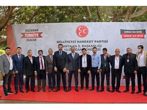 MHP Antalya Hilmi Durgun ile ‘devam’ dedi