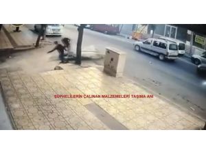 Güpegündüz Hırsızlık Yaptılar