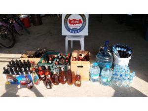 İskenderun’da 2 Bin 390 Litre El Yapımı İçki Ele Geçirildi