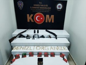 Silah Kaçakçılarına Kom Operasyon Düzenledi