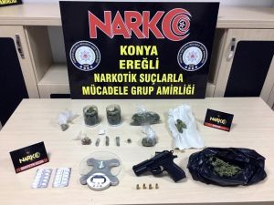 Konya’da Esrar Ele Geçirildi, 1 Kişi Tutuklandı