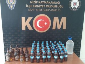 Sahte Alkol Üretenlere Operasyon: 2 Gözaltı