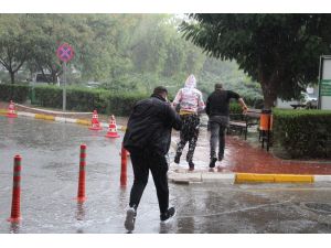 Antalya’da dolu yağışı