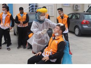 Denizli’de Sporcu Eğitim Merkezinde 17 Öğrenci Korona Virüs Testinden Geçti
