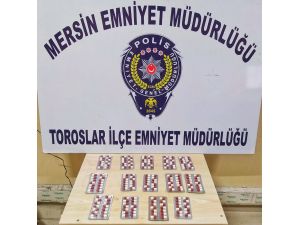 Mersin’de Bir Evde 196 Adet Uyuşturucu Hap Ele Geçirildi