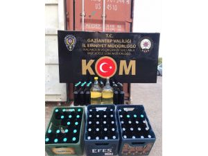 Sahte Alkol Üretenlere Operasyon: 1 Gözaltı