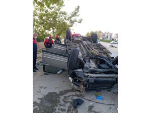 Ters Dönen Cip İçerisinden Yaralı Olarak Kurtarıldı