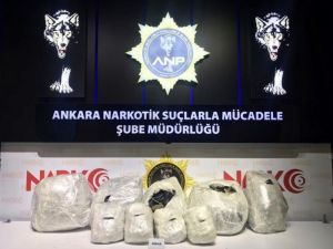 Ankara Narkotik Polisi 31 Kilo Kubar Esrar Ele Geçirdi