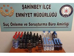Gaziantep’te 95 Litre Kaçak Alkol Ele Geçirildi