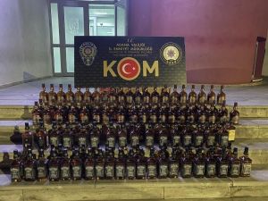 Adana’da 220 Şişe Sahte İçki Ele Geçirildi