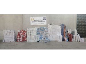 Gaziantep’te 12 Bin 960 Paket Kaçak Sigara Ele Geçirildi