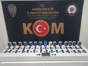 Denizli’ye Kaçak Yollarla Gelen Ürünlere El Konuldu