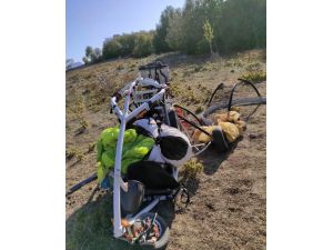 İşte Teröristlerin Amanoslar’a Geldiği Paramotor