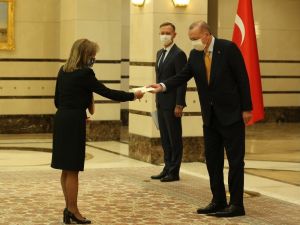 Cumhurbaşkanı Erdoğan, Panama Büyükelçisini Kabul Etti