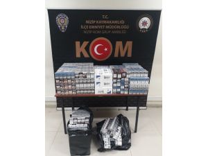 Gaziantep’te 3 Bin 150 Paket Kaçak Sigara Ele Geçirildi