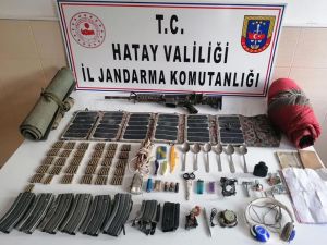 Amanoslar’da Terör Örgütüne Ait Piyade Tüfeği Ele Geçirildi