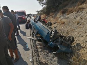 Tarsus’ta Otomobil Takla Attı: 6 Yaralı