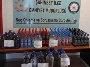 240 Litre Kaçak Alkol Ele Geçirildi
