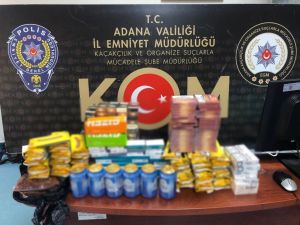 Adana’da Kaçakçılık Operasyonu