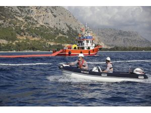 Antalya’da deniz kirliliği tatbikatı