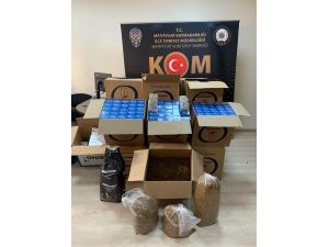 Manavgat’ta gümrük kaçağı malzeme ele geçirildi