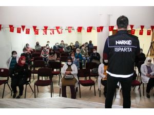 Isparta’da 53 Anne Ve Anne Adayına Madde Bağımlılığı Eğitimi Verildi