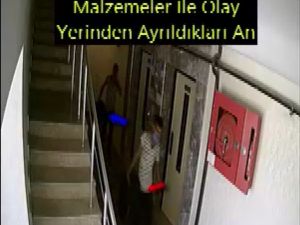 Lastik Hırsızları Kameraya Yakalandı