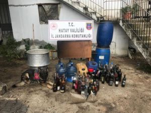 Hatay’da Kaçak İçki Operasyonu