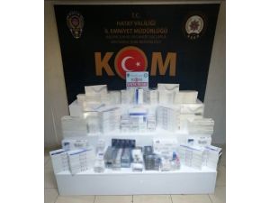 Hatay’da Kaçak Sigara Operasyonu